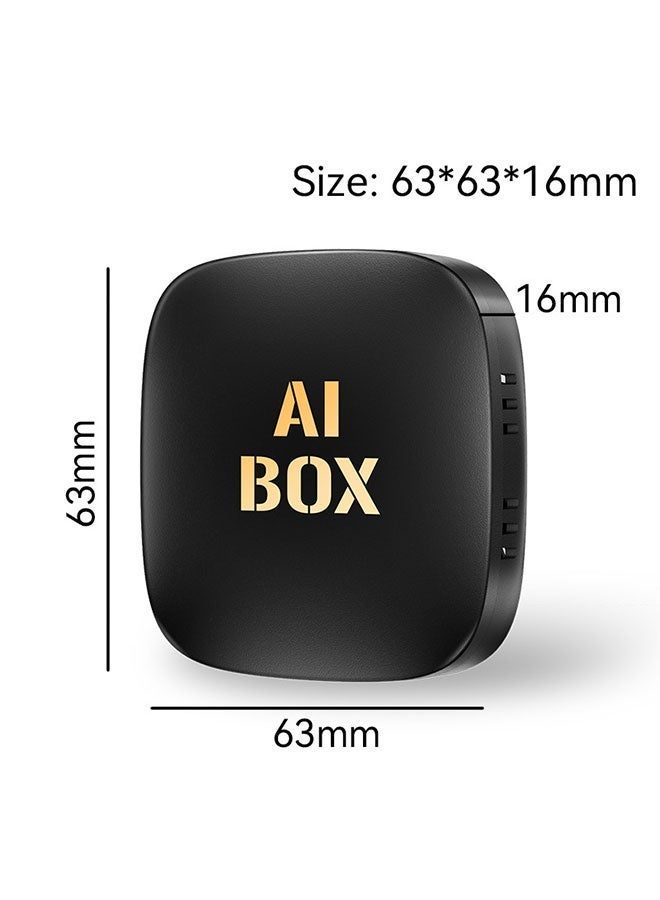 جهاز AI Box Smart CarPlay، يدعم شبكات 5G WiFi وBluetooth 5.0، نظام تشغيل Android 13، وضع لاسلكي 2 في 1، وظيفة التوصيل والتشغيل، ذاكرة وصول عشوائي (RAM) بسعة 2 جيجابايت + سعة تخزين 32 جيجابايت - Image 4